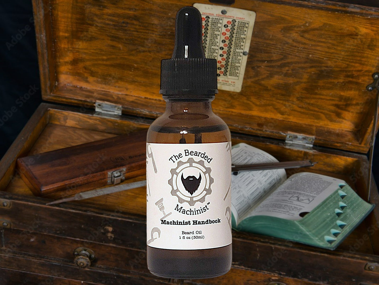 Machinist Handbook Beard Oil