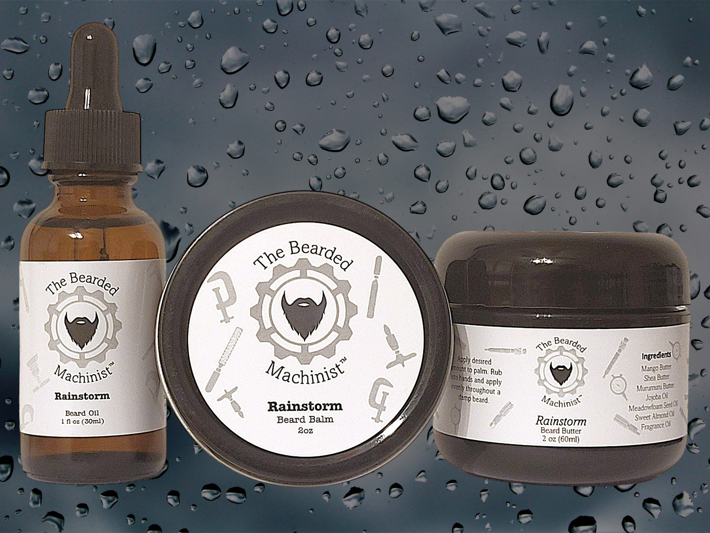Rainstorm Oil/Butter/Balm Combo
