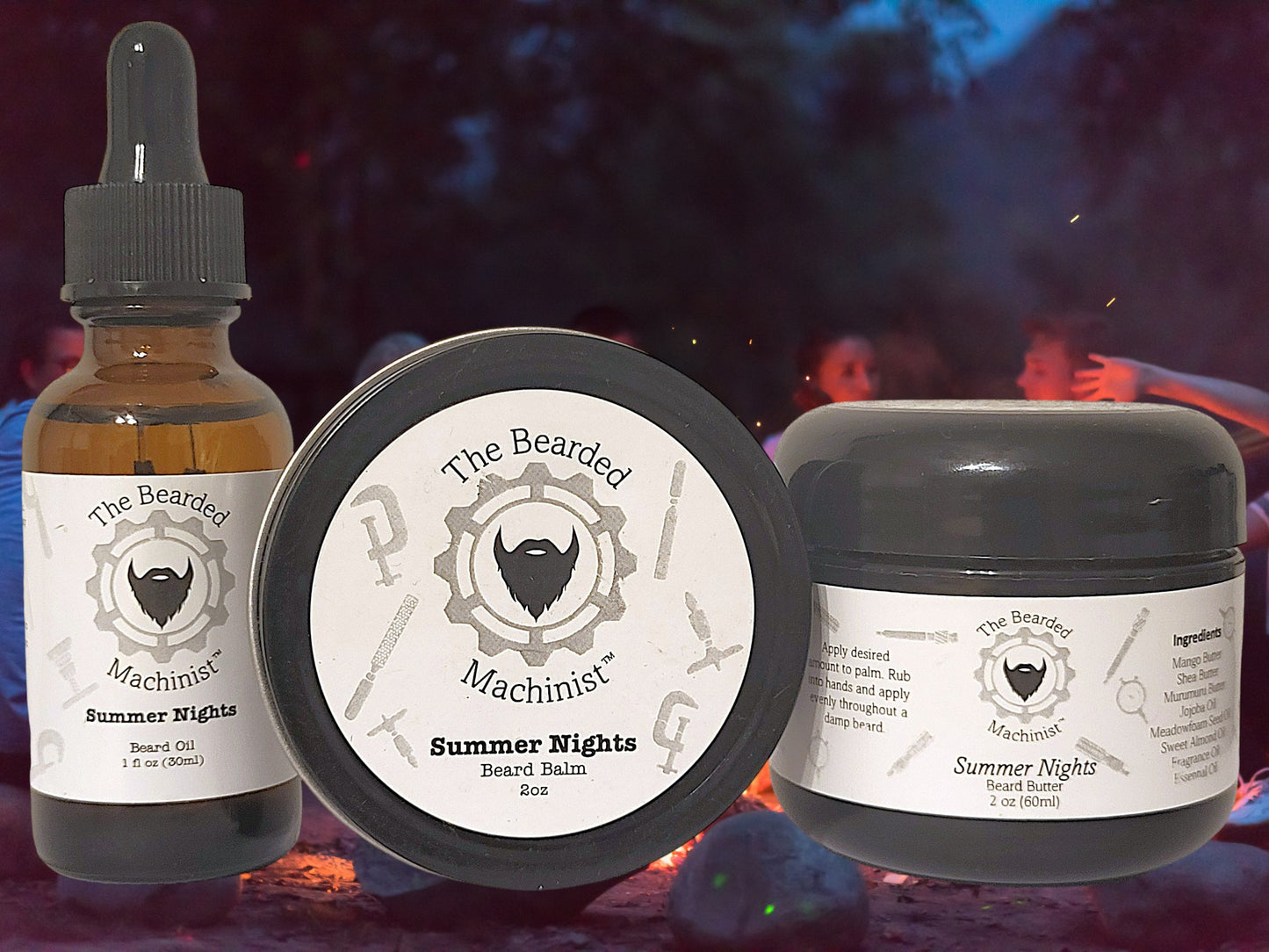 Summer Nights Oil/Butter/Balm Combo