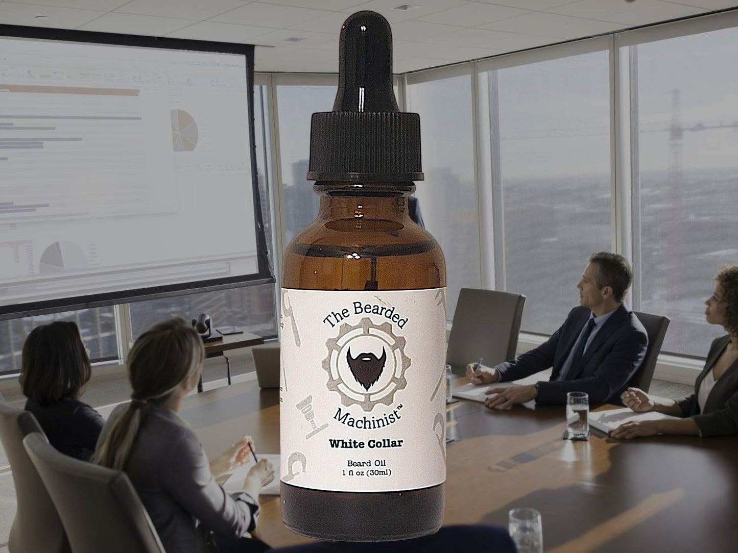 White Collar Beard Oil