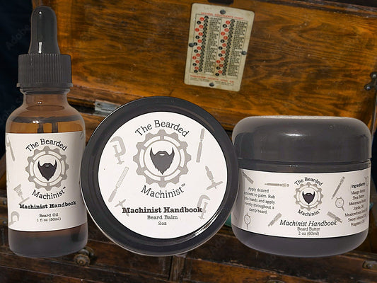 Machinist Handbook Oil/Butter/Balm Combo