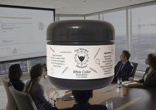 White Collar Beard Butter