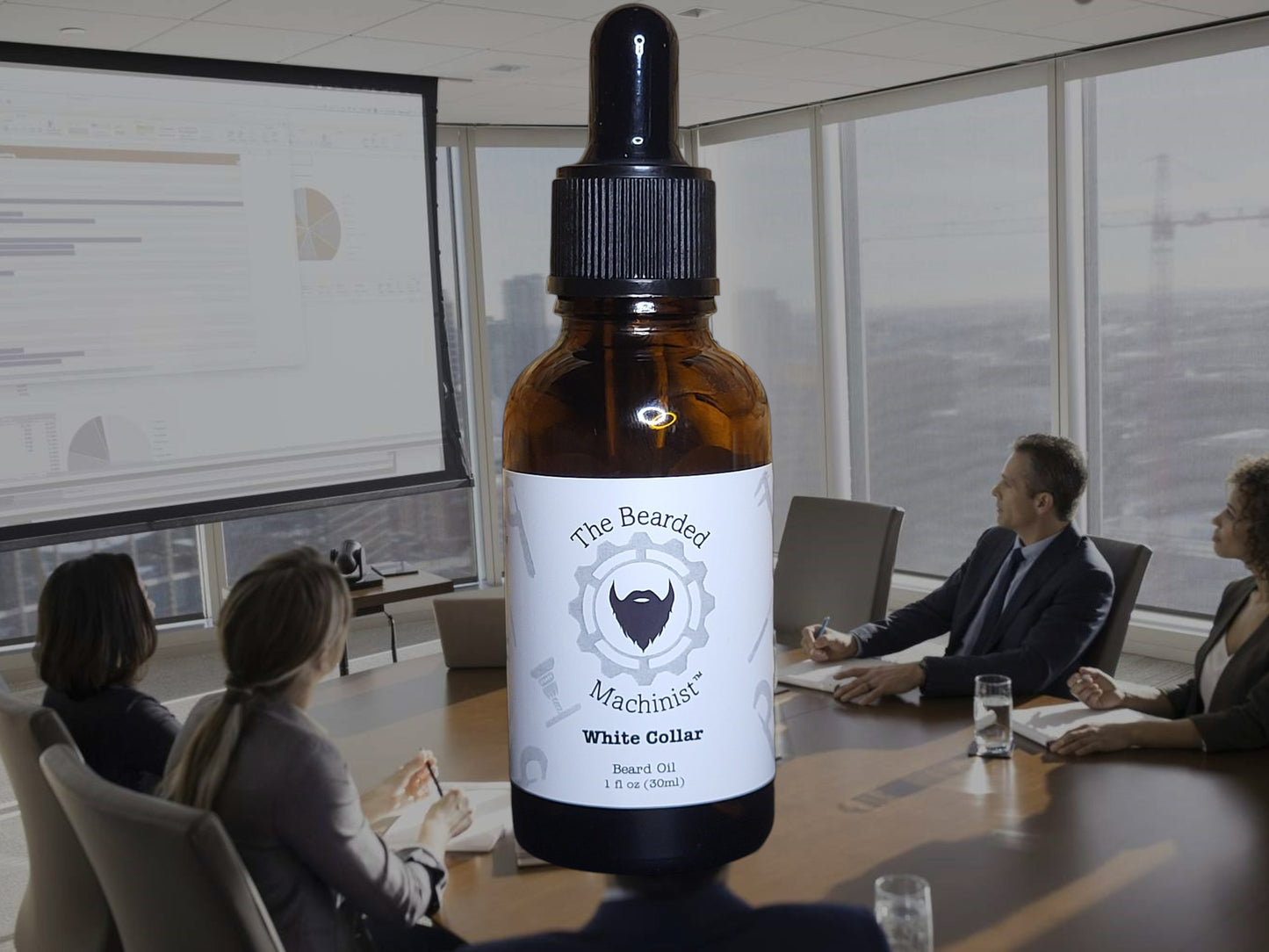 White Collar Beard Oil