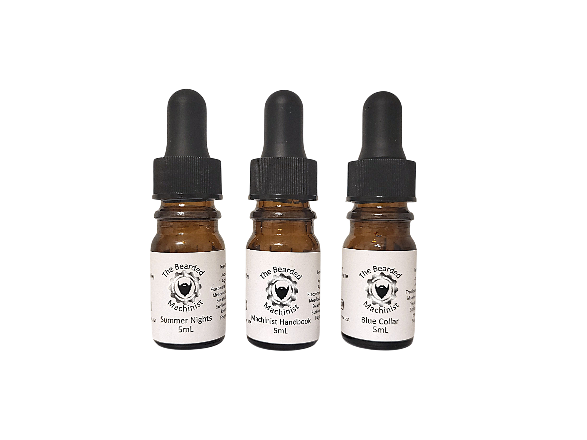 Beard Oil Samples (3-Pack) – The Bearded Machinist